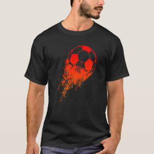 T-shirt Joueur de football Sports Vintage Hommes garçons F