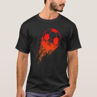 T-shirt Joueur de football Sports Vintage Hommes garçons F