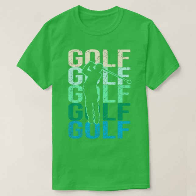 T-shirt Joueur de golf (Design devant)