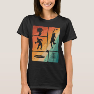 T-shirt Joueur de golf à disque drôle Cool Flying Disk Spo