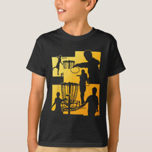 T-shirt Joueur de golf à disque drôle Disque volant cool S
