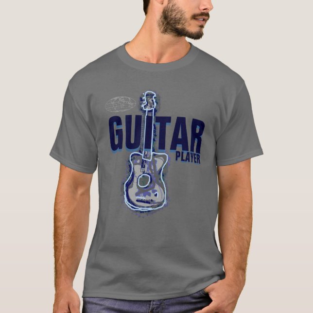T-shirt joueur de guitare (Devant)