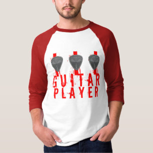 T-shirt Joueur de guitare 3 choix