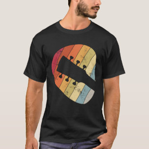 T-shirt Joueur de guitare acoustique pour un guitariste mu