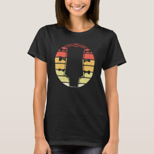 T-shirt Joueur de guitare basse rétro vintage Guitariste B