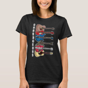 T-shirt Joueur de guitare Chordgeous Pun Chord Artiste Mag