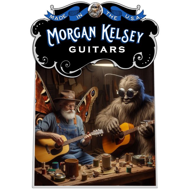 T-shirt Joueur de guitare de Mothman (Créateur téléchargé)