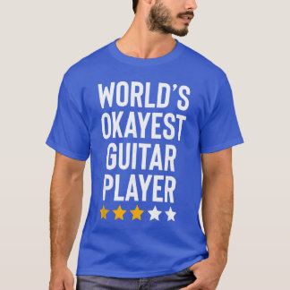T-shirt Joueur de guitare le plus correct du monde Amoureu