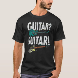 T-shirt Joueur de Guitare Musique Rock Guitariste Musicien