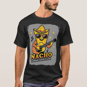 T-shirt Joueur de guitare Nacho moyen