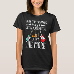 T-shirt Joueur de guitare pour hommes femmes guitariste gu