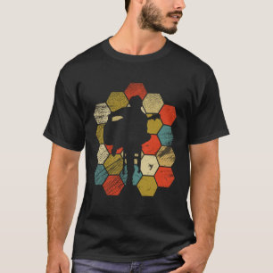T-shirt Joueur de guitare rétro vintage vieil école 4