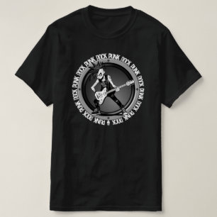 T-shirt Joueur de guitare rock punk Art Musicien cool Clas