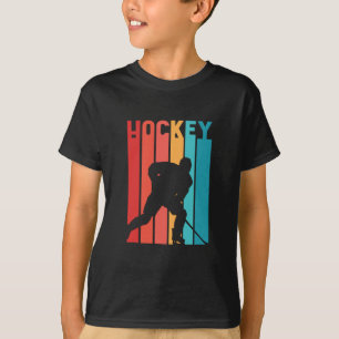 T-shirt Joueur de hockey coloré Meilleur cadeau