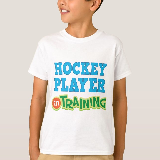 T-shirt Joueur De Hockey En Formation (Avenir) (Devant)