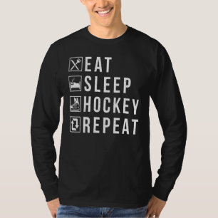T-shirt Joueur de hockey extérieur Jeu Hockey Lover Sport