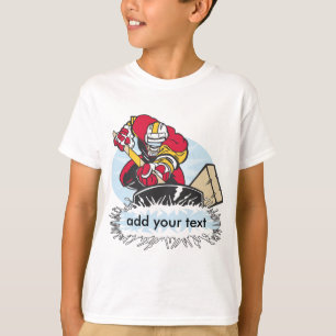 T-shirt Joueur de hockey fait sur commande
