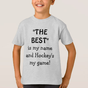 T-shirt Joueur de hockey Funny Sport