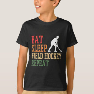 T-shirt Joueur de hockey sur gazon Équipe de hockey Manger