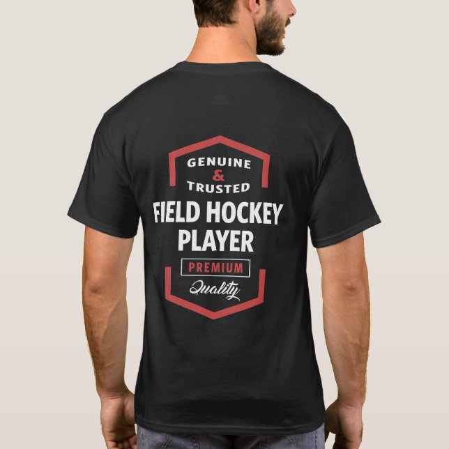 T-shirt Joueur de hockey sur gazon | Idées cadeaux (Dos)