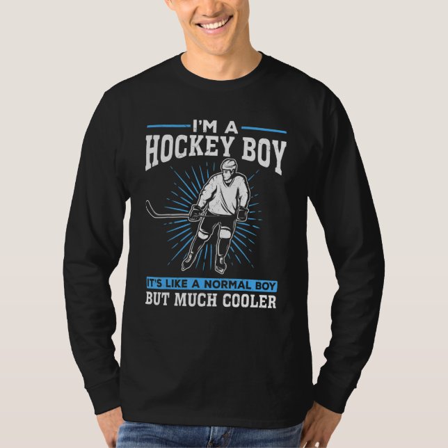 T-shirt Joueur de hockey sur glace (Devant)