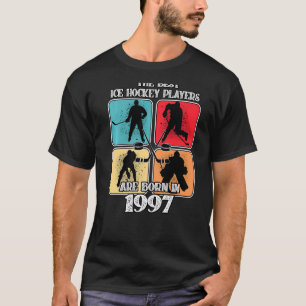 T-shirt Joueur de hockey sur glace de 27 ans 1995 27e anni