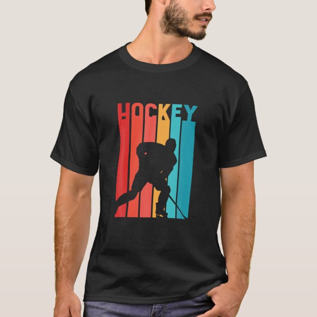 T-shirt Joueur de hockey sur glace Hockey (Devant)