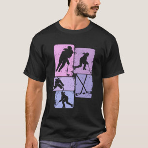 T-shirt Joueur de hockey sur glace Hockey jeunesse