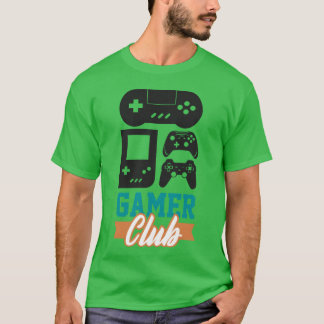 T-shirt Joueur de jeux vidéo du Gamer Club Cadeaux de jeux