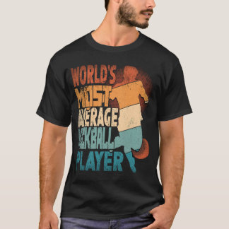 T-shirt Joueur de kickball le plus moyen du monde Kickball