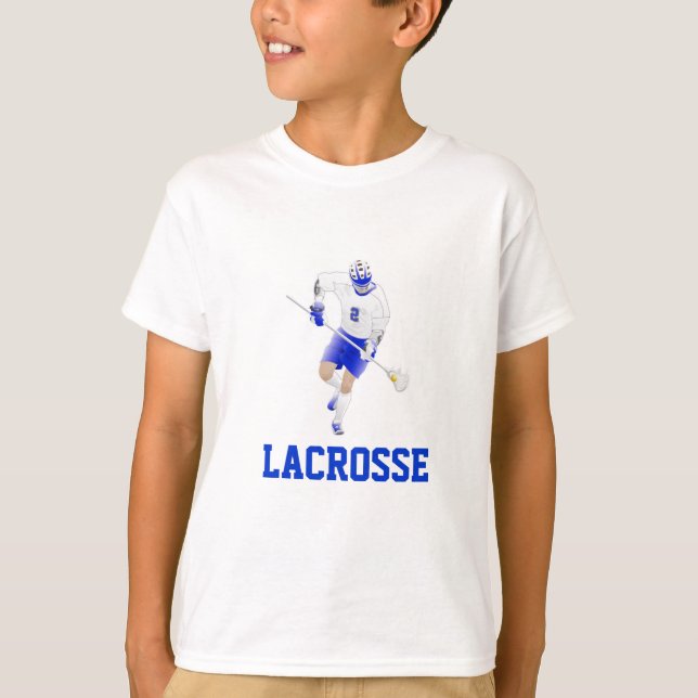 T-shirt Joueur de lacrosse (Devant)