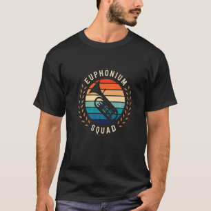 T-shirt Joueur de l'Ensemble Euphonium Bariton Instrument