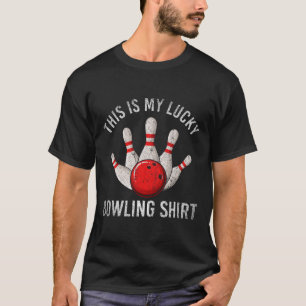 T-shirt Joueur De L'Équipe De Bowling C'Est Ma Chemise De