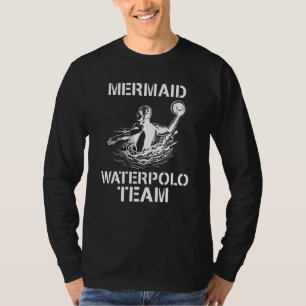 T-shirt Joueur de l'équipe de polo aquatique Mermaid
