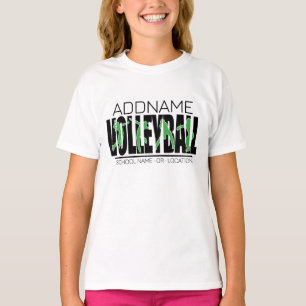 T-shirt Joueur de l'équipe de volleyball AJOUTER LE NOM DE
