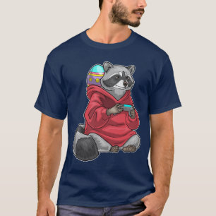 T-shirt Joueur de Pâques Raton Laveur