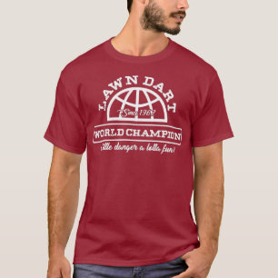 T-shirt Joueur de pelouse Dart 1962 Champion du Monde Bull