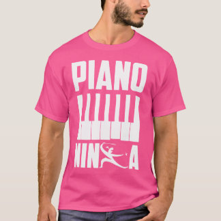 T-shirt Joueur de piano drôle Pianiste Piano