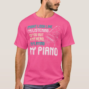 T-shirt Joueur de piano musicien cadeau d'instrument de mu