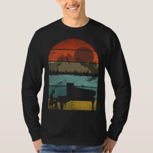 T-shirt Joueur de piano rétro vintage vieilles écoles 4