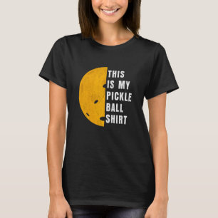 T-shirt Joueur de Pickle Ball Paddleball C'est mon Pickleb