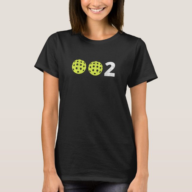 T-shirt Joueur de Pickleball 002 Score Pickle Ball (Devant)
