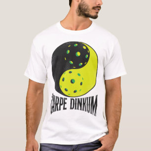 T-shirt Joueur De Pickleball Carpe Dinkum Pun Yin Et Yang