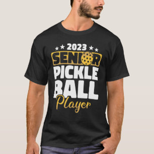 T-shirt Joueur de Pickleball Paddle Joueur supérieur de Pi