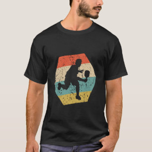 T-shirt Joueur de Pickleball Rétro Hexagone en détresse Pi