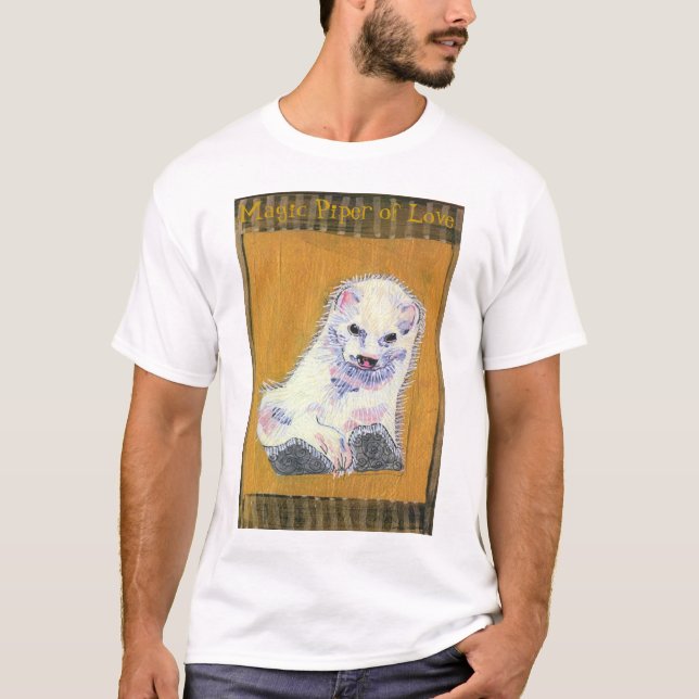 T-shirt Joueur de pipeau magique de l'amour (Devant)