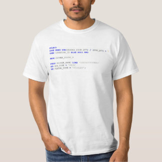 T-shirt Joueur de pipeau SQL de Peter