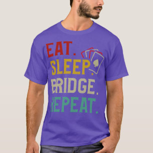 T-shirt Joueur de pont de répétition du sommeil