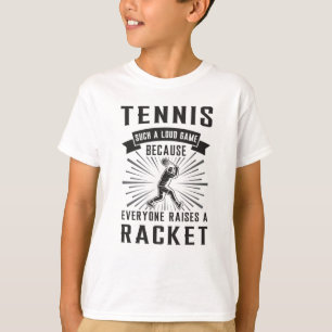 T-shirt Joueur de raquettes de tennis Match Sports drôle I