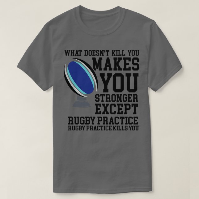 T-shirt Joueur de rugby (Design devant)